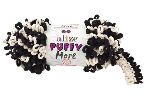 Alize Puffy MORE - Fekete (6270)