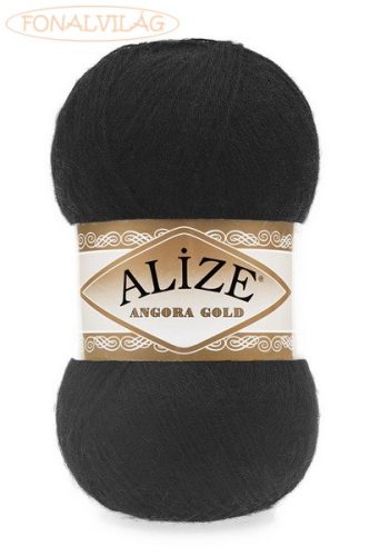 Alize ANGORA GOLD-Fekete-060