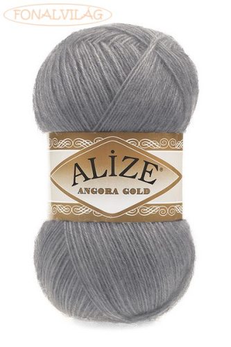 Alize ANGORA GOLD-Közép szürke-087