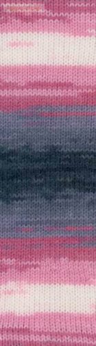 Alize BURCUM BATIK -  Szürke-rózsaszín-fehér melír - 1602