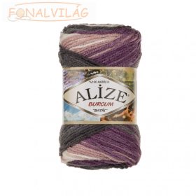   Alize BURCUM BATIK -  Fehér-ciklámen-rózsaszín-szürke melír - 1986