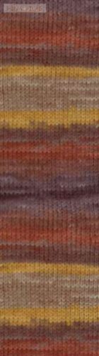 Alize BURCUM BATIK -Mustár-rozsdabarna melír - 3379