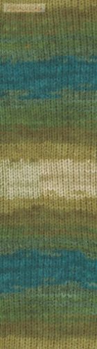 Alize BURCUM BATIK -Födzöld-sötét türkiz melír - 4684