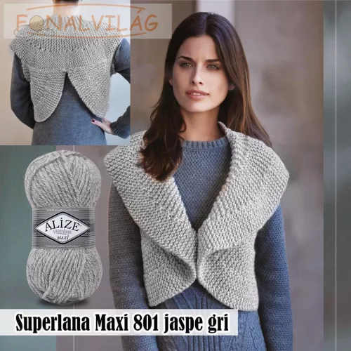 Superlana Maxi-Mákos világosszürke - 801