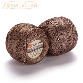 Camellia horgoló fonal - Antik arany (Bronzos arany) 429