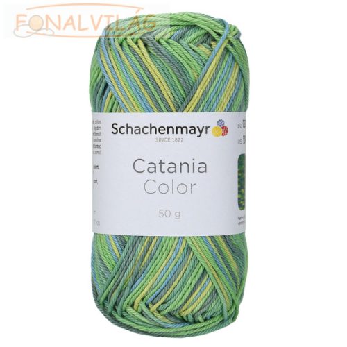 Catania Color - Zöld-kék-sárga melír