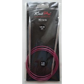 KnitPro NOVA Körkötőtű, 120cm - 5mm KnitPro NOVA Körkötőtű, 120cm - 5mm