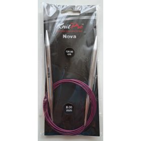 KnitPro NOVA Körkötőtű, 120cm - 8mm KnitPro NOVA Körkötőtű, 120cm - 8mm