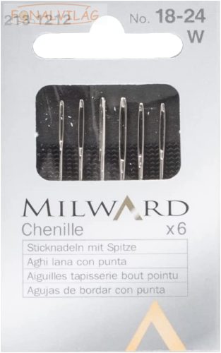 Milward Chenille tű szett - 18-24