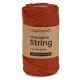 Macrame String (Kifésülhető), 3mm - Tégla
