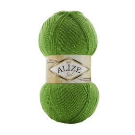 Alize Sal Simli - Zöld, arany szállal 210