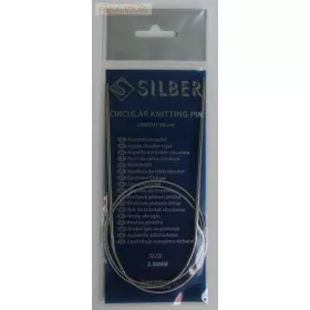 Silber Acél Körkötőtű 80 cm/2,5mm