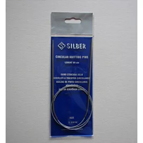Silber Acél Körkötőtű 80 cm/3mm