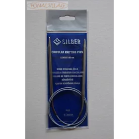 Silber Acél Körkötőtű 80 cm/6mm