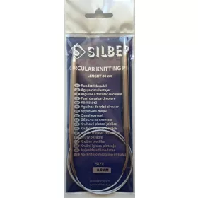 Silber Acél Körkötőtű 80 cm/8mm