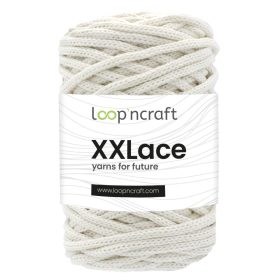 XXLace zsinórfonal, 4mm - Törtfehér XXLace zsinórfonal, 4mm - Törtfehér