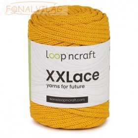 XXLace zsinórfonal, 4mm - Sárga