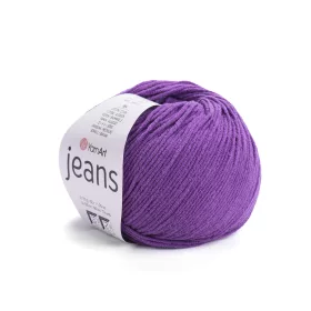 Yarnart JEANS - Püspöklila - 050