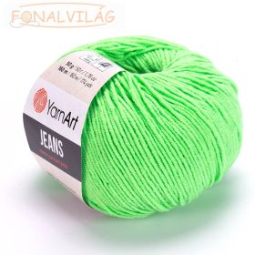 Yarnart JEANS - Élénk világos zöld