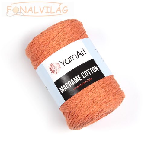 MACRAME COTTON zsinór fonal, 2,5mm - Narancs - 770