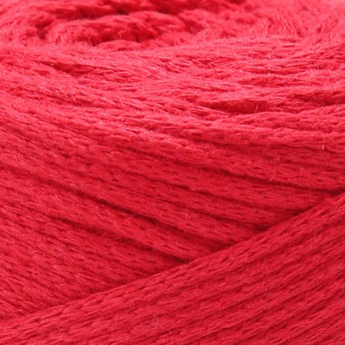 MACRAME COTTON zsinór fonal, 2,5mm - Piros - 773