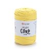 MACRAME CORD zsinór fonal, 3mm - Sárga - 754