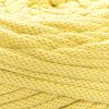 MACRAME CORD zsinór fonal, 3mm - Sárga - 754