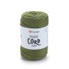 MACRAME CORD zsinór fonal, 3mm - Keki zöld - 787