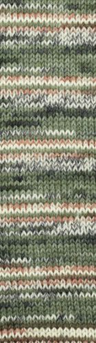 Superwash Artisan - Zöld-barna melír - 9014