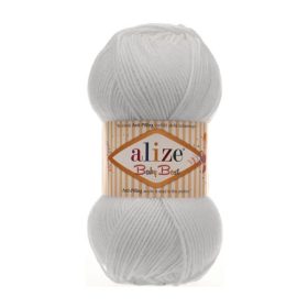 Alize BABY BEST Anti-Pilling-Fehér - 055 Alize BABY BEST Anti-Pilling-Fehér - 055