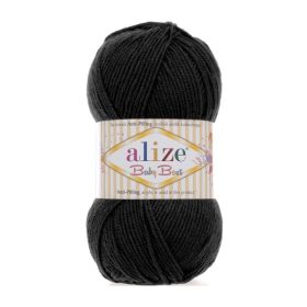 Alize BABY BEST Anti-Pilling- Fekete - 060 Alize BABY BEST Anti-Pilling- Fekete - 060