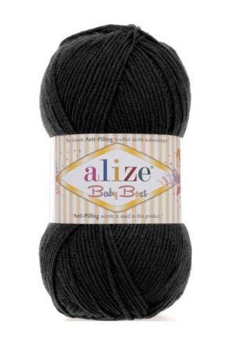 Alize BABY BEST Anti-Pilling- Fekete - 060