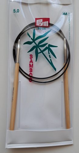 Prym BAMBUSZ Körkötőtű, 80cm - 5mm