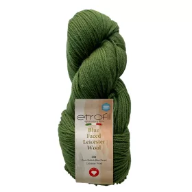 Blue Faced Leicester Wool, 100g SMARAGD ZÖLD - 75177