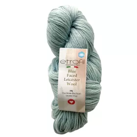   Blue Faced Leicester Wool, 100g HALVÁNY KÉKES SZÜRKE - 75180