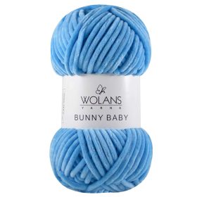 Wolans Bunny Baby - Élénk kék 12