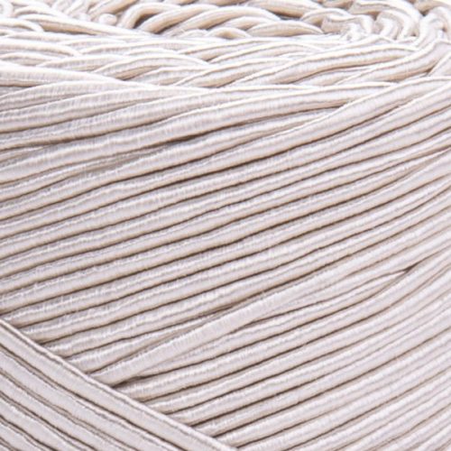 Yarnart CORAL fényes zsinórfonal - Ekrü 1917