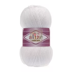 Alize COTTON GOLD - Fehér - 055