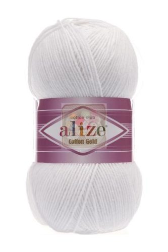 Alize COTTON GOLD - Fehér - 055