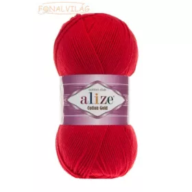 Alize COTTON GOLD - Piros - 056