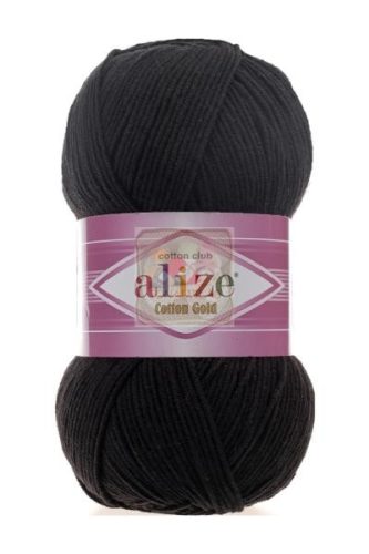 Alize COTTON GOLD - Fekete - 060