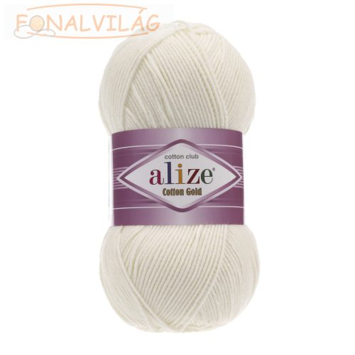 Alize COTTON GOLD - Halvány krém - 062