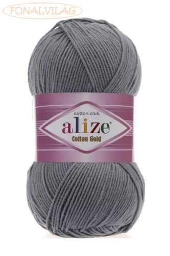 Alize COTTON GOLD - Sötétszürke - 087