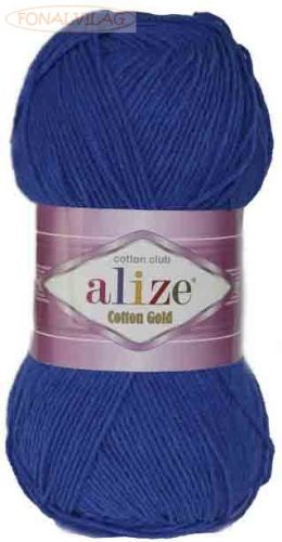 Alize COTTON GOLD - Királykék - 141