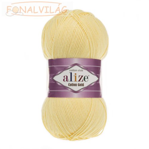 Alize COTTON GOLD - Világos sárga - 187