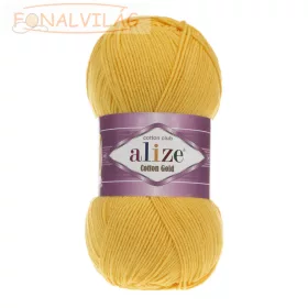 Alize COTTON GOLD - Sötét sárga - 216