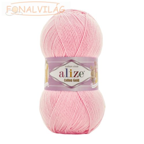 Alize COTTON GOLD - Balerina rózsaszín - 518