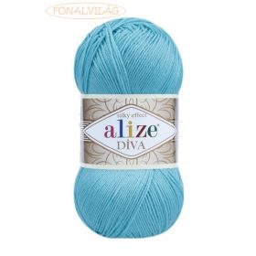 Alize DÍVA - Ciánzöld - 376