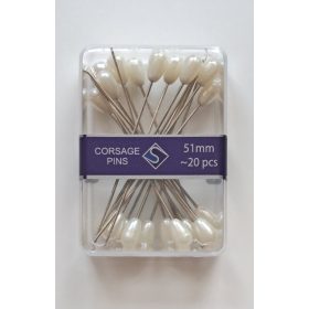 Gombostű, acél - 51mm Cseppfejű, egyszínű