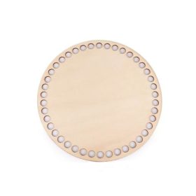 Horgolható falap , natur kerek - 20 cm